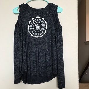 Abercrombie Kids cold shoulder long sleeve